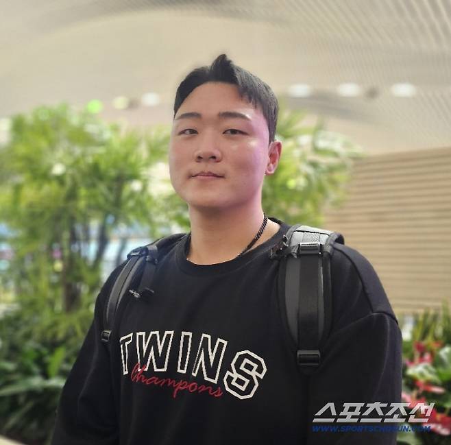 출국전 이재원 인터뷰. 영종도=스포츠조선 정현석 기자 hschung@sportschosun.com