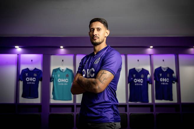 [오피셜]'모따 빈자리 채운다!' FC안양, 브라질 스트라이커 엘쿠라노 임대 영입...압도적인 제공권 보유