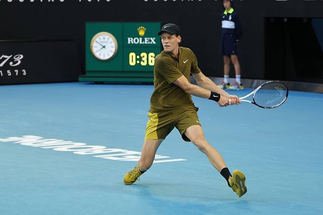 2026 호주오픈에서 처음으로 세트를 내줬지만 승리하며 16강에 오른 야닉 시너