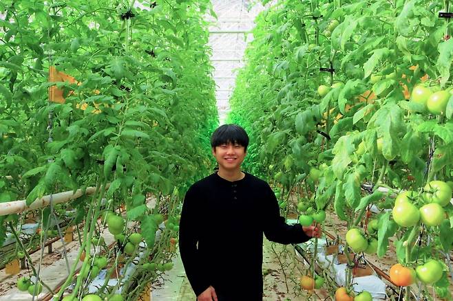 전북 장수에 있는 '장수 파프리카 영농조합법인'의 김현준 대표.