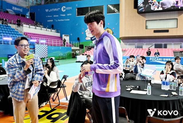 '소다 팝'을 추는 이상현./KOVO