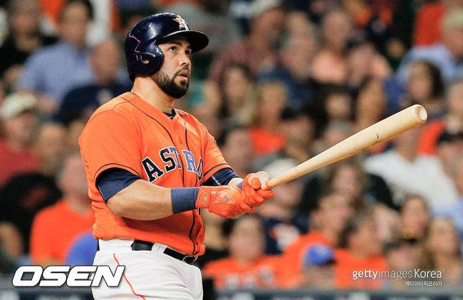 [사진] 휴스턴 시절 카를로스 벨트란 ⓒGettyimages(무단전재 및 재배포 금지)