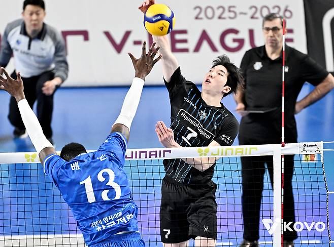 현대캐피탈 허수봉. KOVO 제공