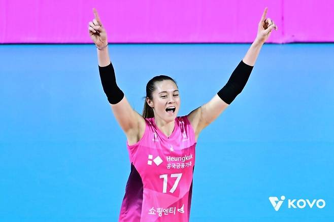 ▲ 레베카 ⓒKOVO