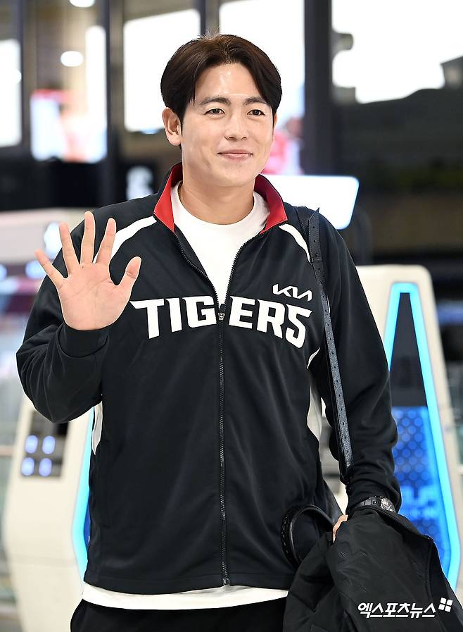 '새 출발' 이태양 한화였으면 아침 출발했을 텐데…'정말 KIA 선수구나' 와 닿았다 [김포공항 인터뷰]