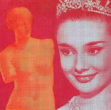 김중식 작가 작품. 비너스와 오드리 햅번