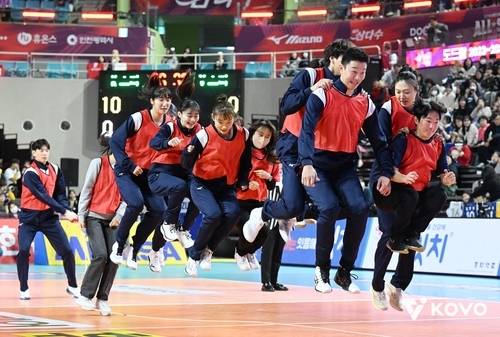 2013~2024시즌 올스타전에 참가한 선수들(한국배구연맹 제공)