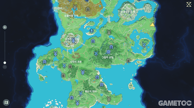 넓은 볼륨을 자랑하는 맵 구조 (사진= 서동규 기자)