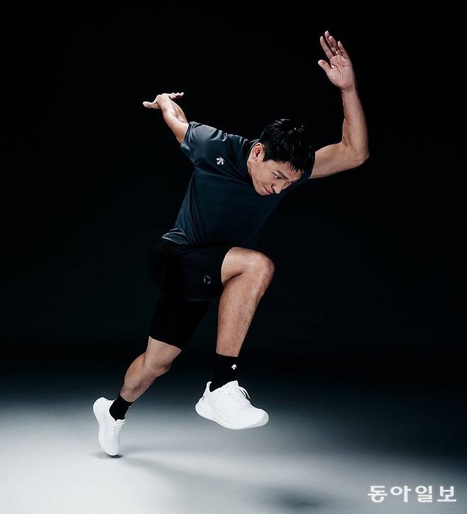 한국 최고의 스프린터였던 김국영의 달리기 모습. 김국영 제공