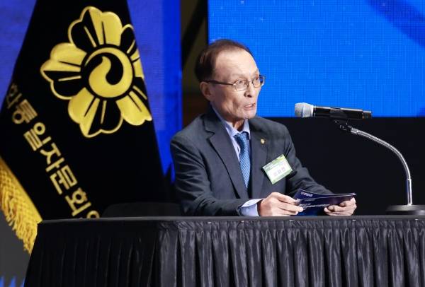 ▲이해찬 민주평통 수석부의장 ⓒ연합뉴스