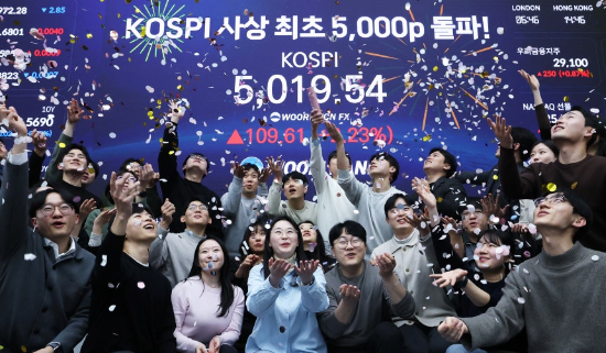 22일 서울 중구 우리은행 본점 딜링룸. (사진=뉴스1)