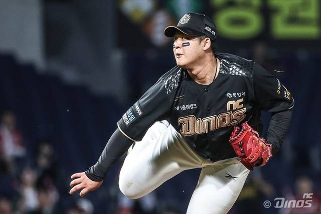 현재 커브를 장착하기 위해 노력 중인 신민혁. 사진=NC 제공