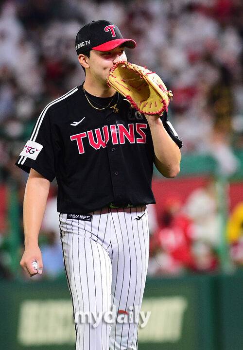 LG 트윈스 이민호./마이데일리