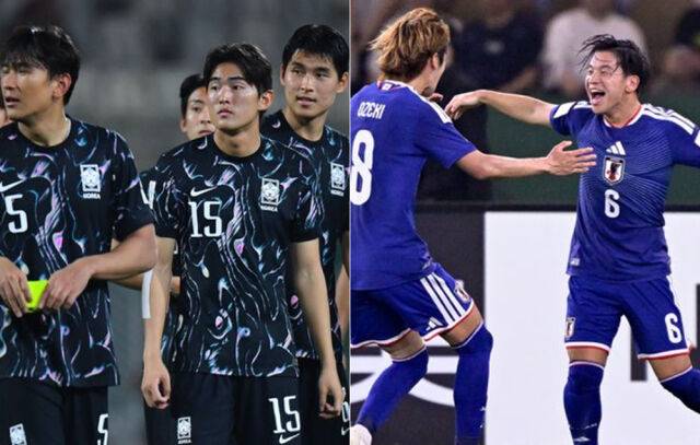 韓日 축구 희비교차! 한국 '3패 4위'↔일본 '전승 우승'…수준 차이 확인[U23아시안컵]