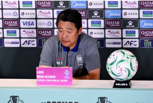 이민성 감독. /AFC 제공