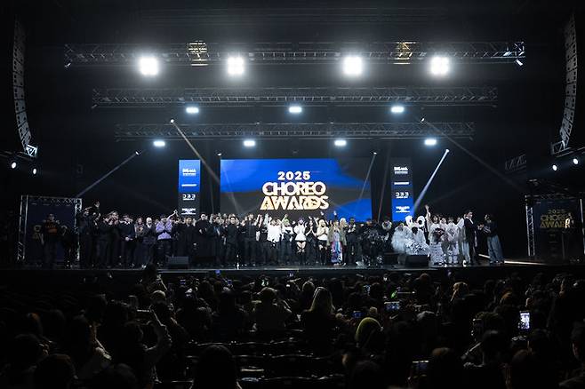 [서울=뉴시스] '2025 코레오 어워즈' 현장. (사진 = 한국안무저작권협회 제공) 2026.01.25. photo@newsis.com *재판매 및 DB 금지