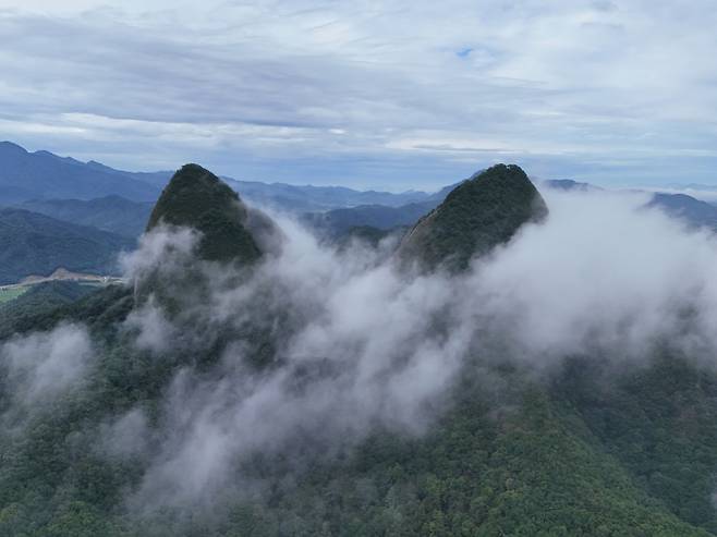 마이산 사진. 연합뉴스