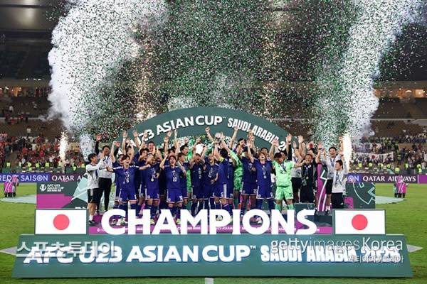 이민성호 잡은 일본, 중국도 완파하며 U-23 아시안컵 우승