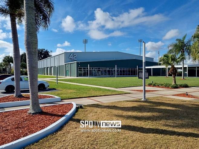▲ SSG가 매년 1차 캠프지로 찾고 있는 미 플로리다주 베로비치 재키 로빈슨 트레이닝 콤플렉스 전경 ⓒ김태우 기자