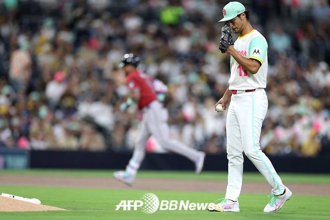 샌디에이고 파드리스의 일본인 에이스 다르빗슈 유. /AFPBBNews=뉴스1