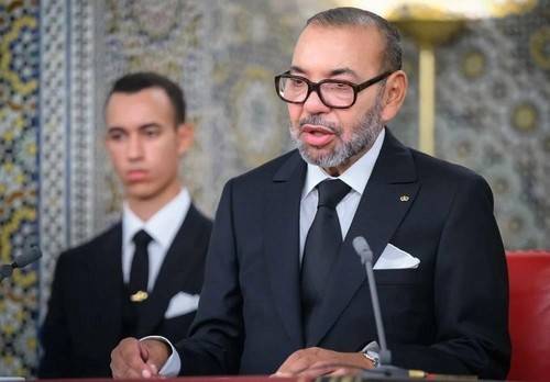 모하메드 6세 모로코 국왕 [모로코 일간지 르마탱 홈페이지 캡처. 재판매 및 DB 금지]