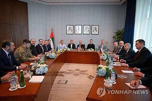 UAE 아부다비에서 열린 미국, 러시아, 우크라이나 3자 협상 [로이터/UAE 정부 연합뉴스. 재판매 및 DB 금지]