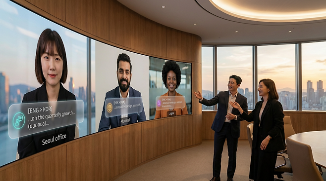 실시간 AI 통번역은 이제 ‘가능성’의 단계가 아니라, 어떤 환경에서 어느 정도 자연스럽게 ‘쓸 만해졌는가’로 평가 기준이 이동하고 있다. (이미지=젠스파크로 생성)