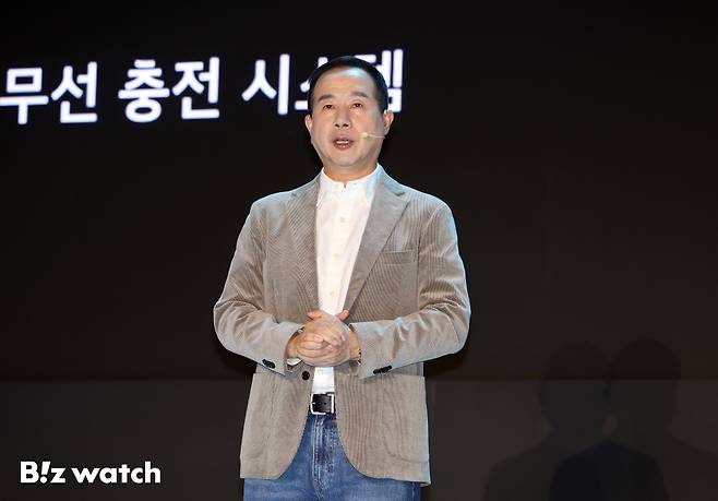 정원정 기아 국내사업본부장 부사장이 23일 서울 동대문구 DDP에서 기아 소형 SUV '디 올 뉴 셀토스(The all-new Seltos)'을 공개하고 있다./사진=이명근 기자 qwe123@