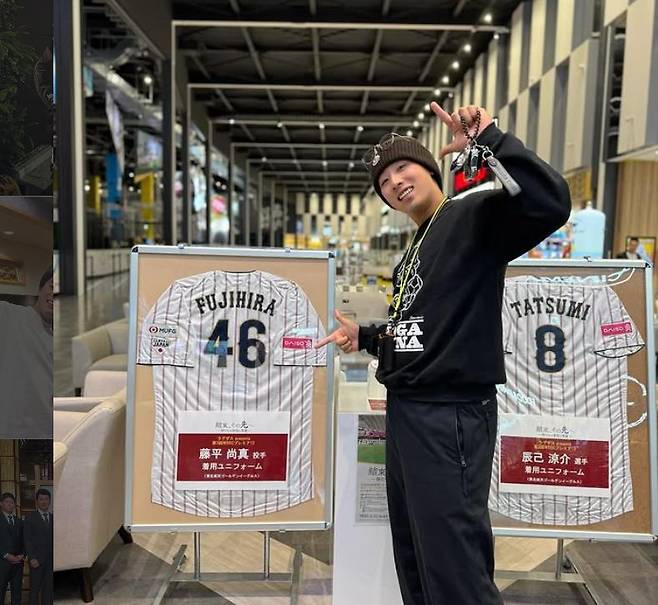2026 WBC 일본 대표팀 최종 엔트리 승선에 탈락한 후지히라. 개인 SNS 캡처