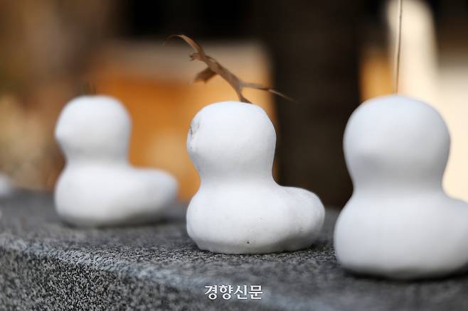 눈의 흔적. 2026.1.26. 정지윤 선임기자