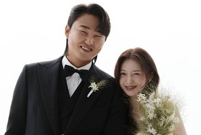 정철원, 김지연. 사진l김지연 SNS 캡처