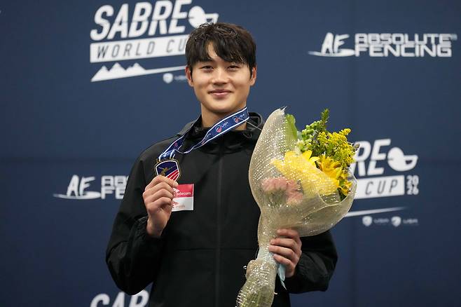 2026 남자 사브르 미국 솔트레이크시티 월드컵대회 오상욱 2관왕 [대한펜싱협회 제공]