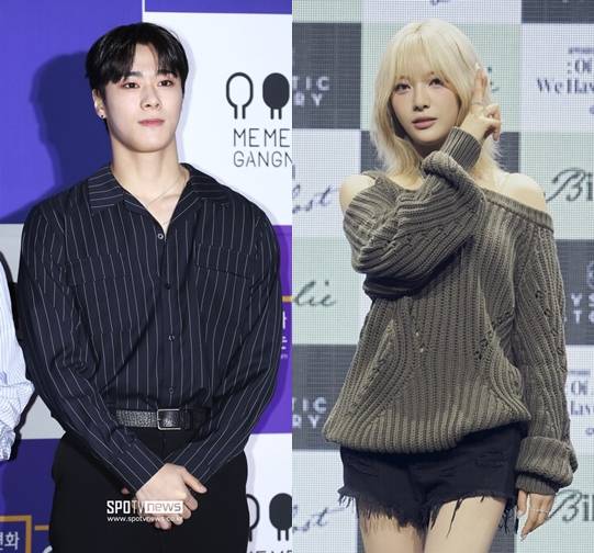 ▲ 문빈, 문수아. ⓒ스포티비뉴스 DB, 미스틱스토리 제공