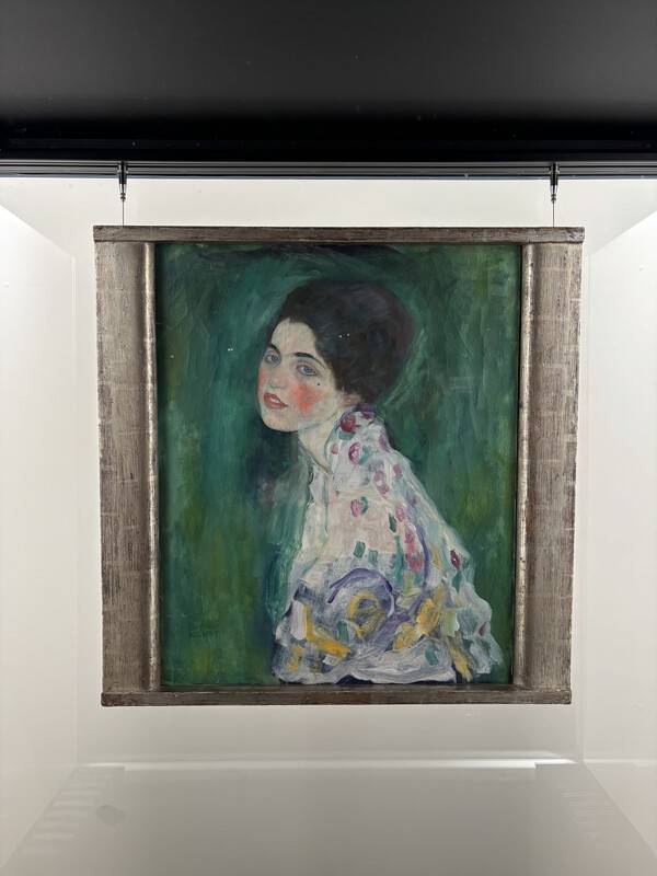 구스타프 클림트의 대표작 <여인의 초상>. [출처=이재아 기자]