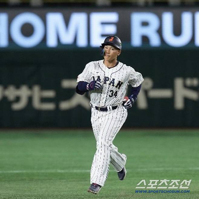 마지막 대표 선발이 유력한 외야수 요시다. 사진캡처=일본야구대표팀 홈페이지
