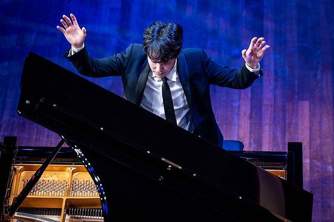 현지시간 24일 위트레흐트에서 폐막한 리스트 피아노 콩쿠르에서 3위에 오른 피아니스트 김강태. [사진 Liszt Utrecht]