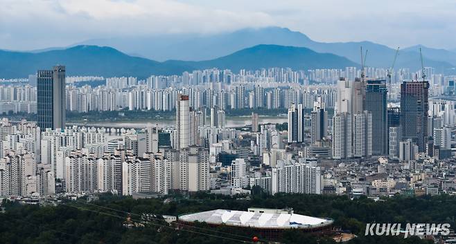 서울지역 아파트들의 모습. 쿠키뉴스 자료사진