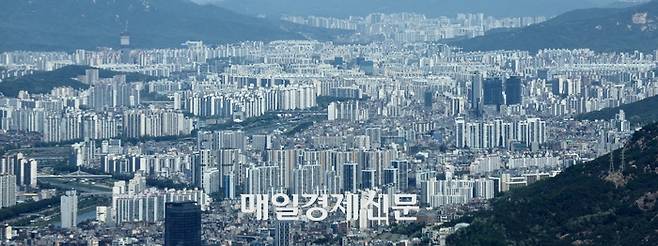 서울시내 아파트 단지 전경 [매경DB]