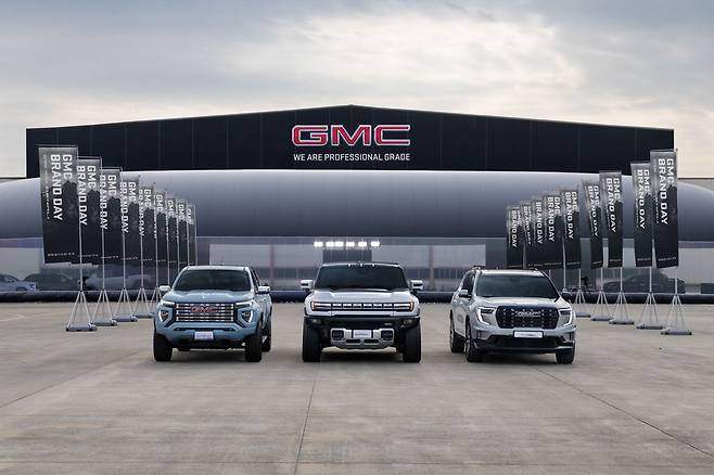 GMC 허머 EV 아카디아 캐니언 국내 출시 관련 이미지