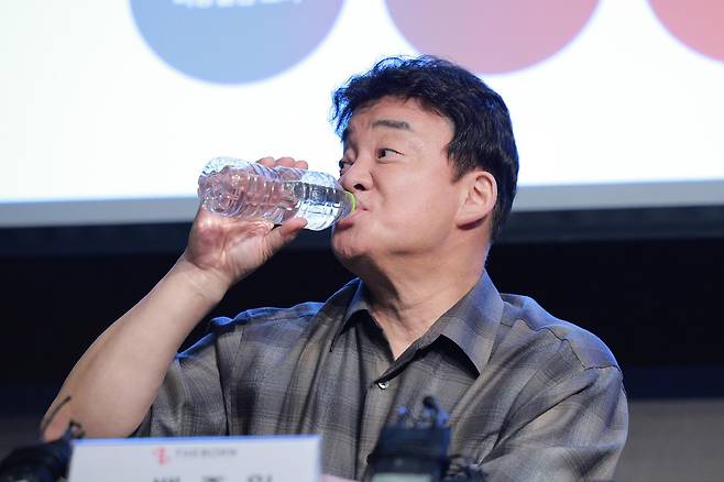 더본코리아 백종원 대표. 뉴시스