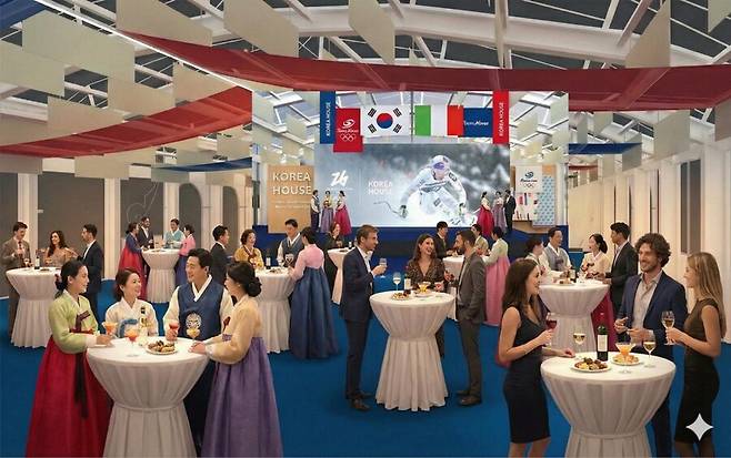 2026 밀라노코르티나동계올림픽대회 코리아하우스 예상도 ⓒ대한체육회