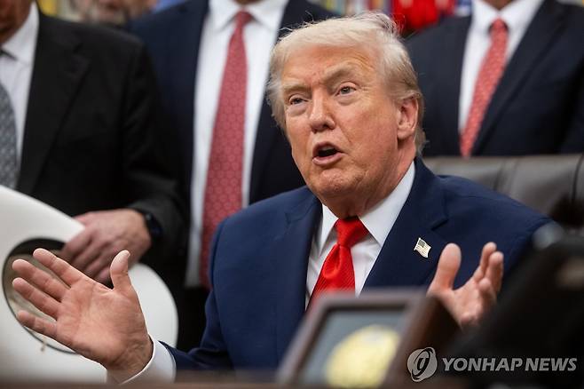 트럼프 미국 대통령 [UPI=연합뉴스 자료사진. 재판매 및 DB 금지]