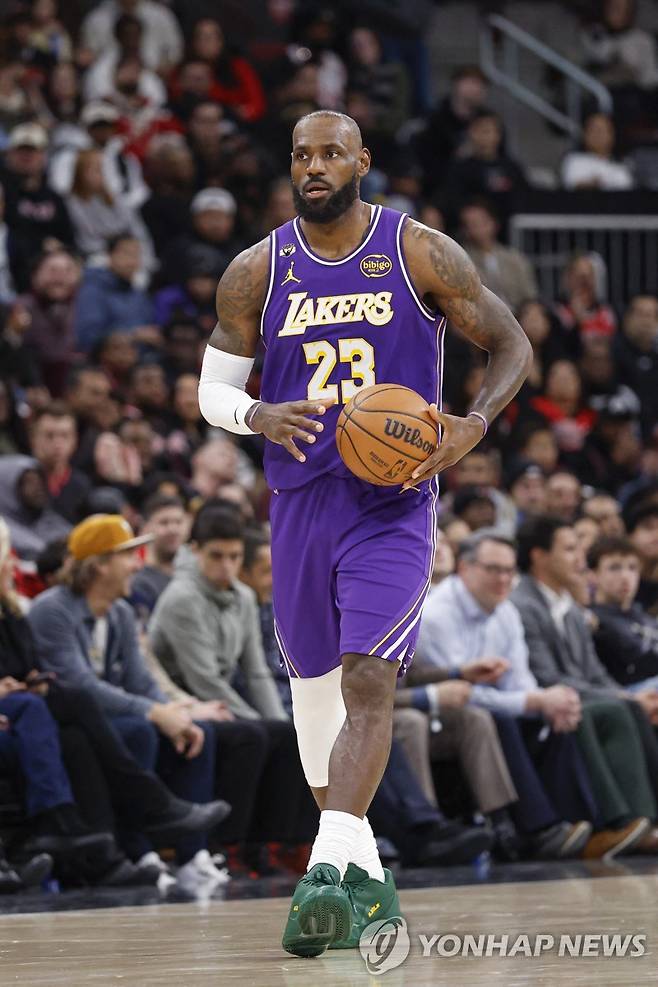 르브론 제임스 [Imagn Images=연합뉴스]