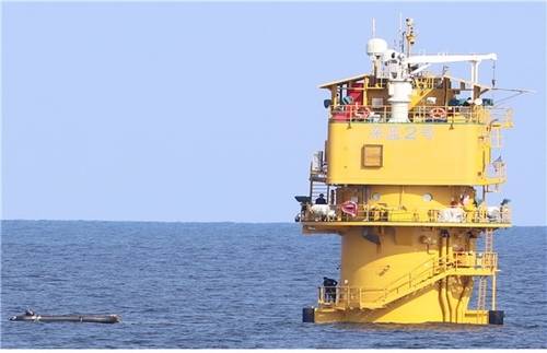 중국 서해 구조물 [이병진 의원실 제공, 재판매 및 DB 금지]