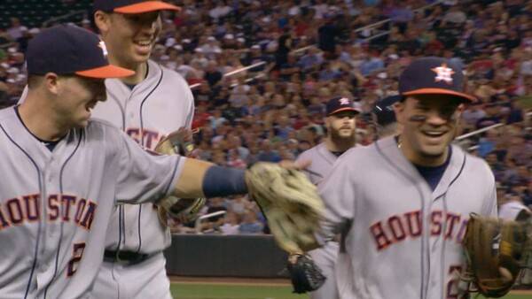 휴스턴 전성기를 이끈 브레그먼, 코레아, 알투베(사진=MLB.com)