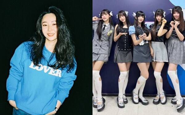 민희진 대표. ⓒ어도어(좌) / 그룹 뉴진스. ⓒ뉴진스SNS(우)