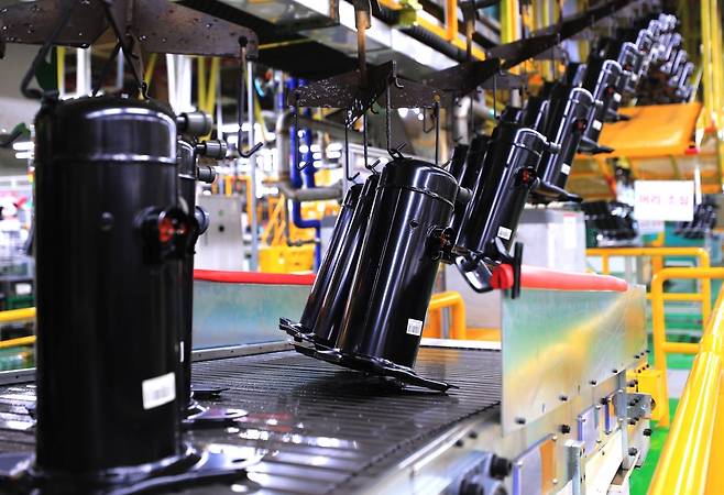 LG전자 창원 공장의 모습. /LG전자