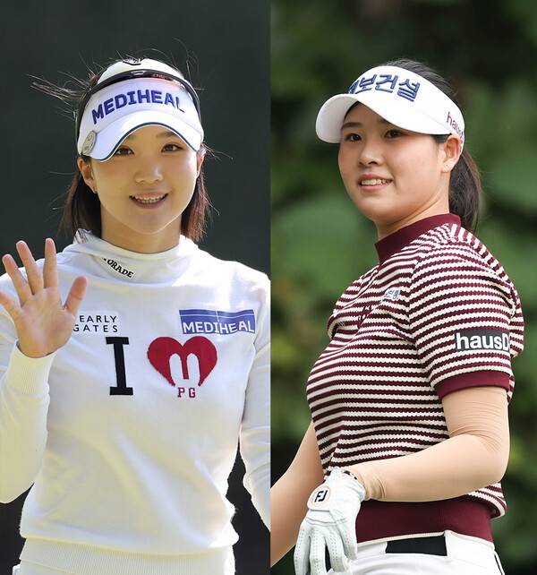 한국여자프로골프(KLPGA) 2부 투어 동계 시즌 'KLPGA 2025-26 드림 윈터투어' 중 두 번째 대회인 인도네시아 여자오픈에 출전하는 정지효, 황민정 프로. 사진제공=KLPGA (사진을 무단으로 사용하지 마십시오.)