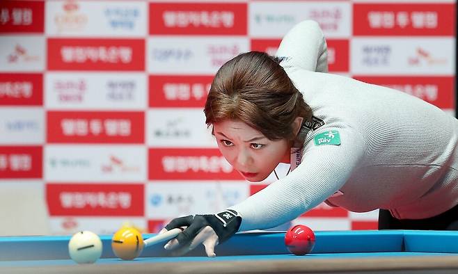 ‘벼랑 끝 반격’ 김가영…승부치기 뒤집기로 16강 합류