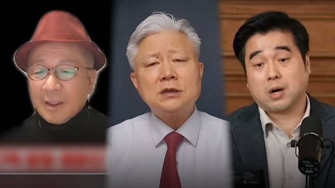 '이봉규TV' '성창경TV' '그라운드C' 유튜브 갈무리